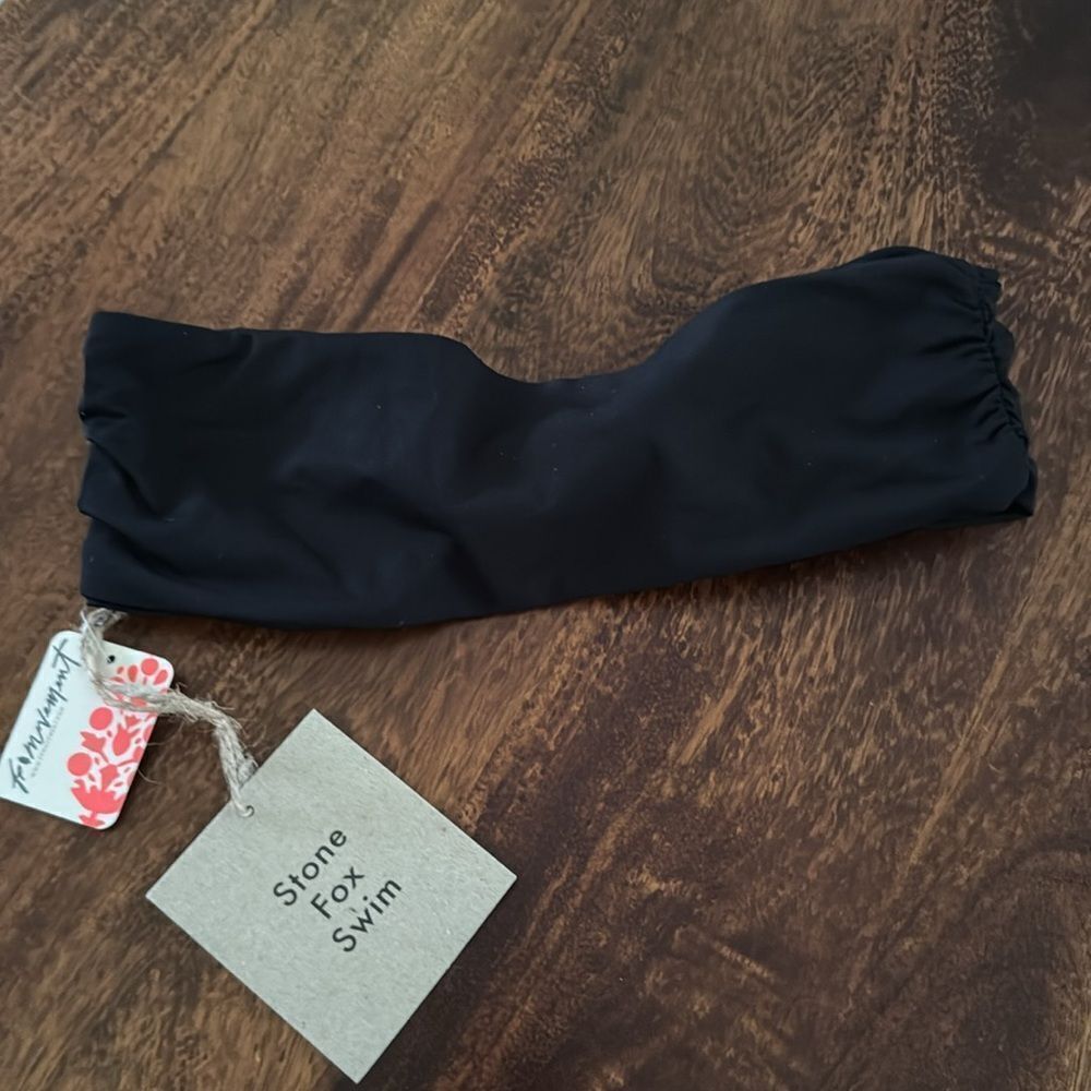 Stone Fox Swim Lele Bandeau bikini top - Picture 3 of 3